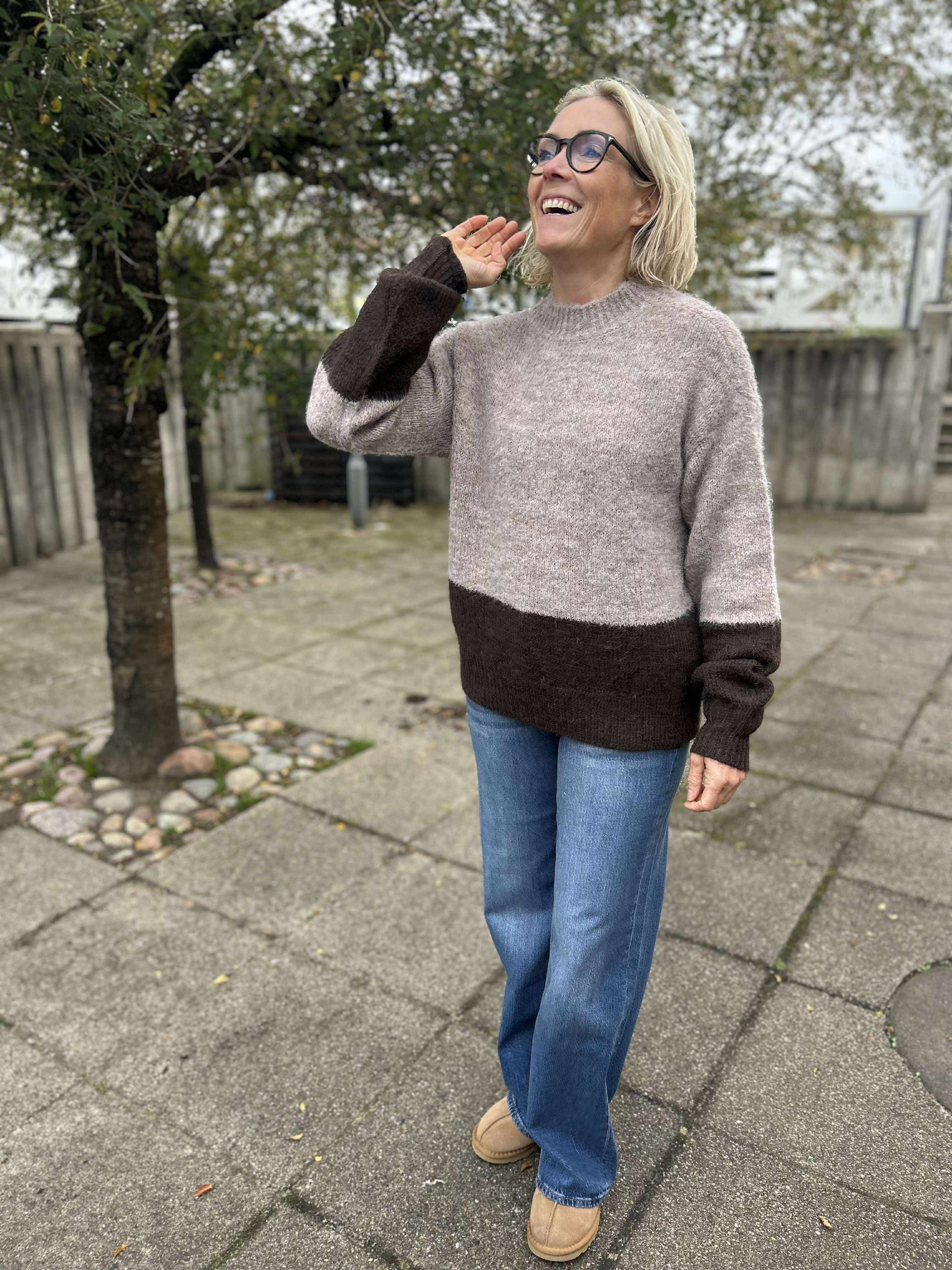 PCIVY Pullover - Greige